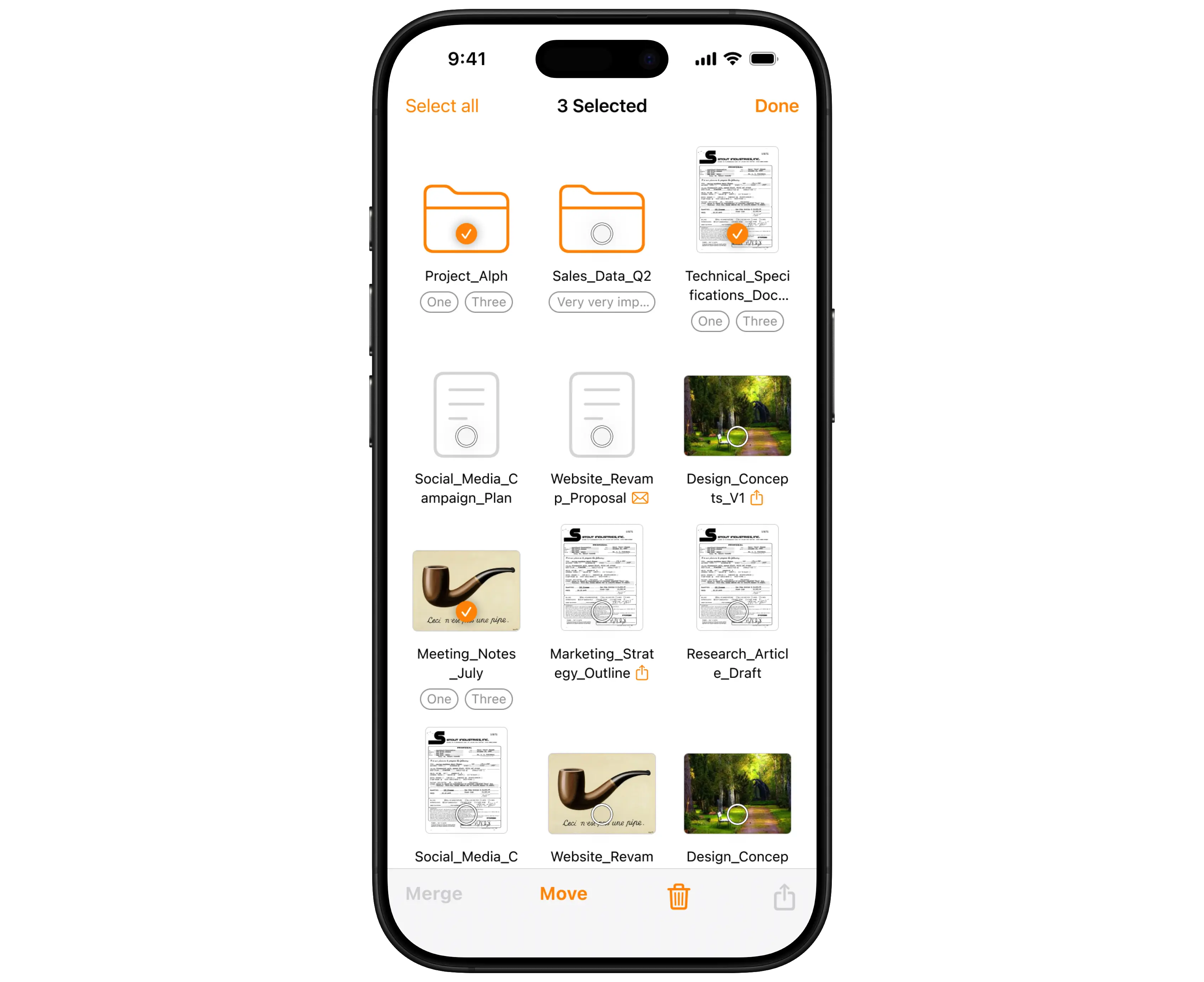 The new Grid View